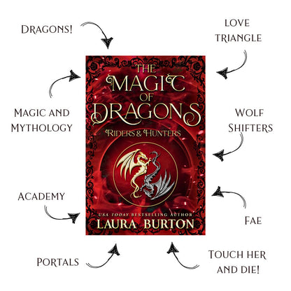 The Magic of Dragons: Riders and Hunters Lauraburtonauthor