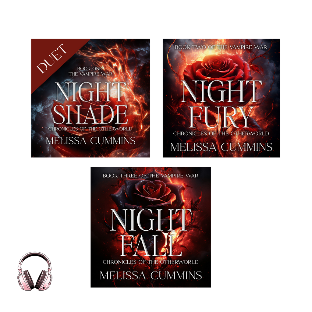The Vampire War Audiobook Bundle - Dark Vampire Romance Melissa Cummins