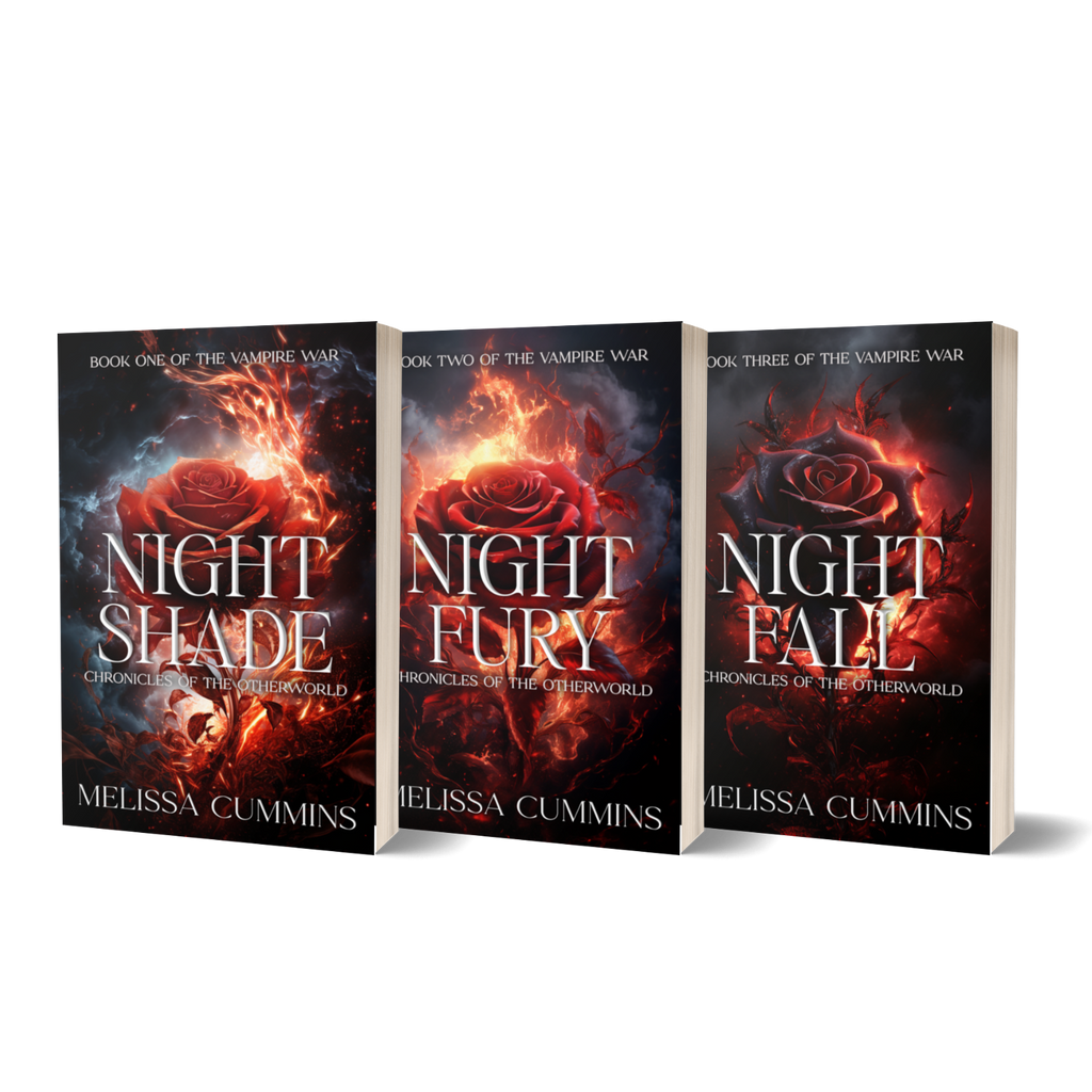 The Vampire War Paperback Bundle - Dark Vampire Romance Melissa Cummins