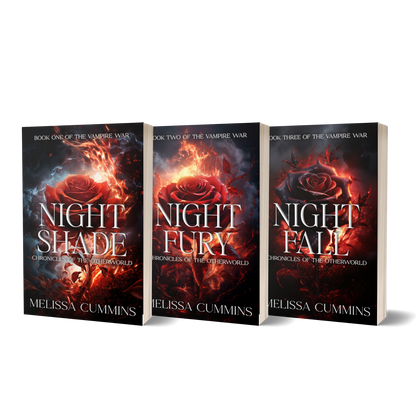 The Vampire War Paperback Bundle - Dark Vampire Romance Melissa Cummins