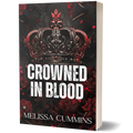 Crowned In Blood Paperback - Dark Mafia Age Gap Romance Melissa Cummins