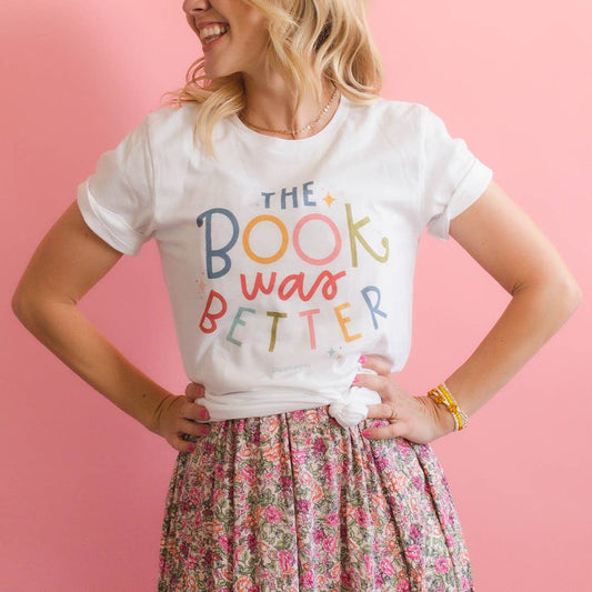 Pippi Post - The Book Was Better Pippi Tee - White The Secret Garden Bookery