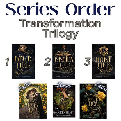 Transformation Trilogy Paperback Bundle Cassie Alexander