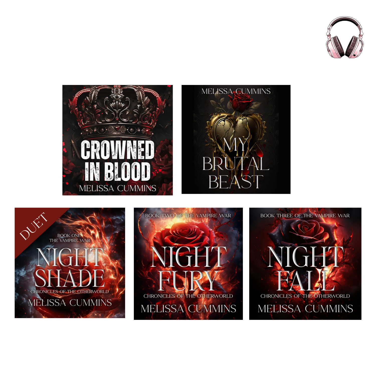 The Complete Dark Romance Audiobook Collection Melissa Cummins