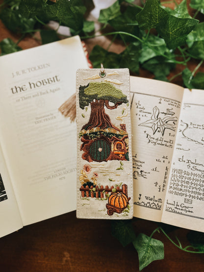 A Halfling's Life Embroidered Bookmark Fablewood Goods