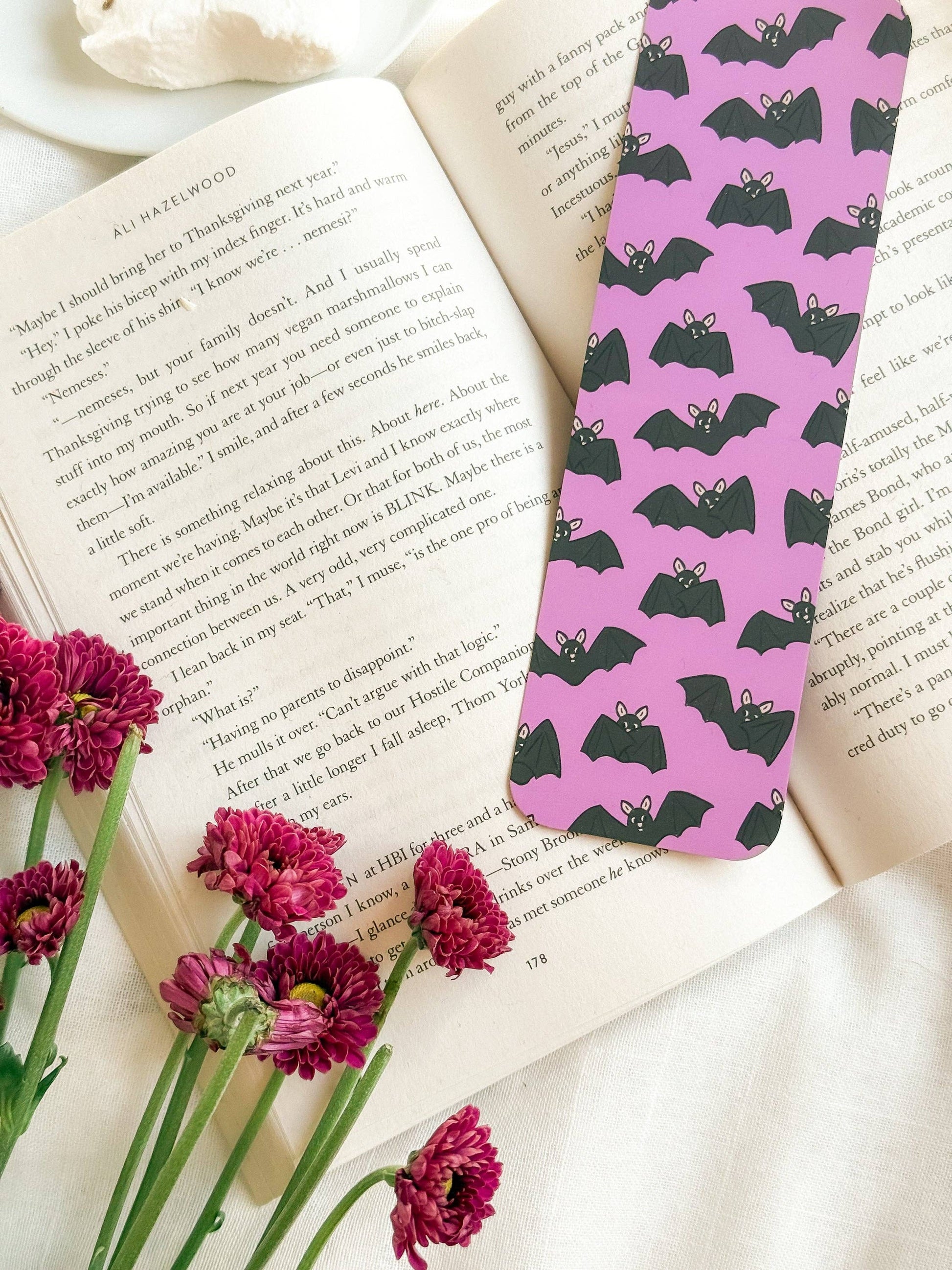 Bat and Boujee Bookmark Smitten Booktique