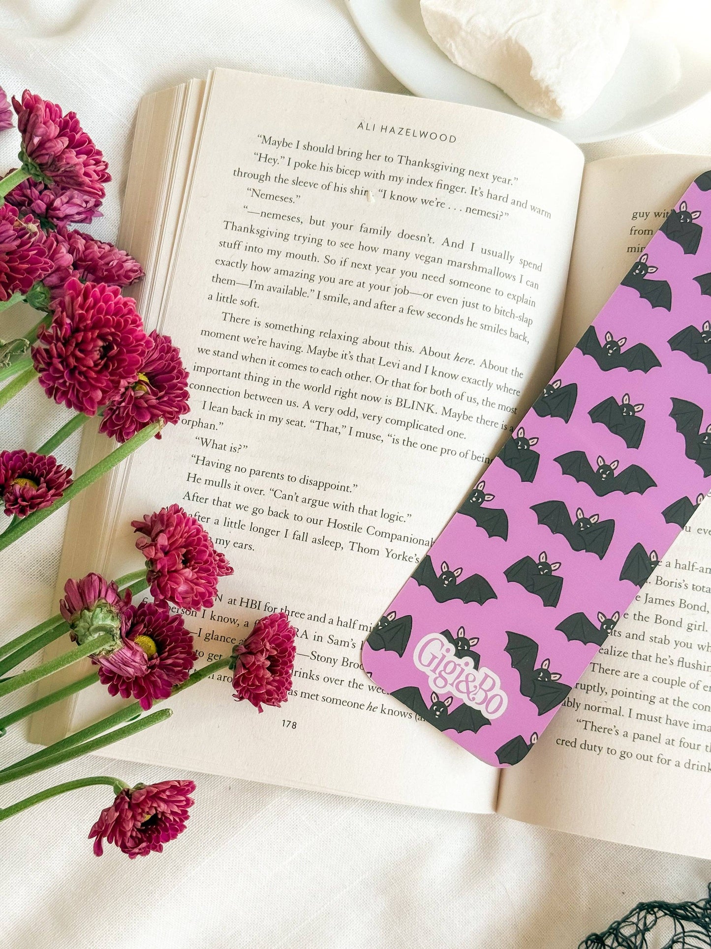 Bat and Boujee Bookmark Smitten Booktique