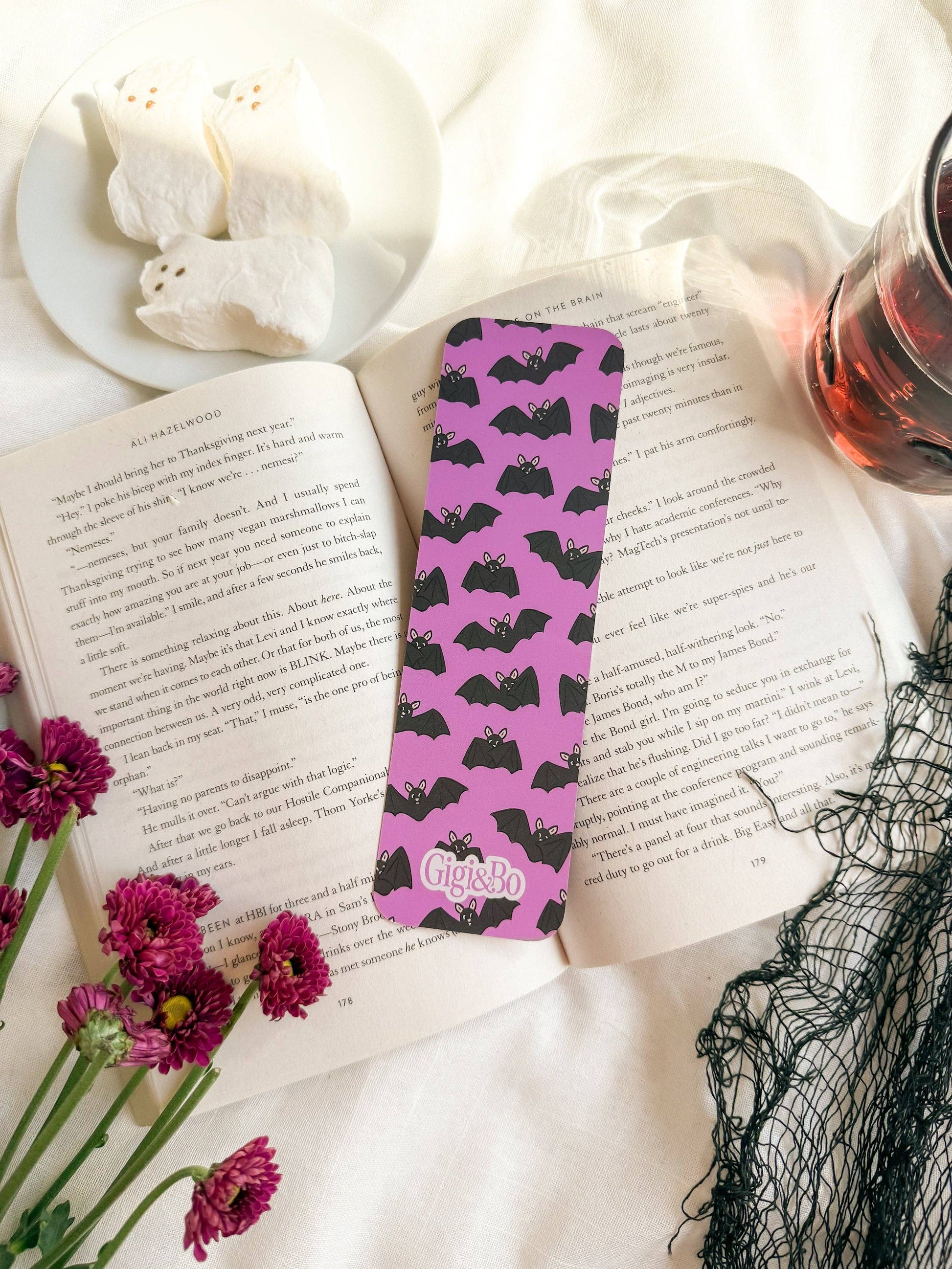Bat and Boujee Bookmark Smitten Booktique