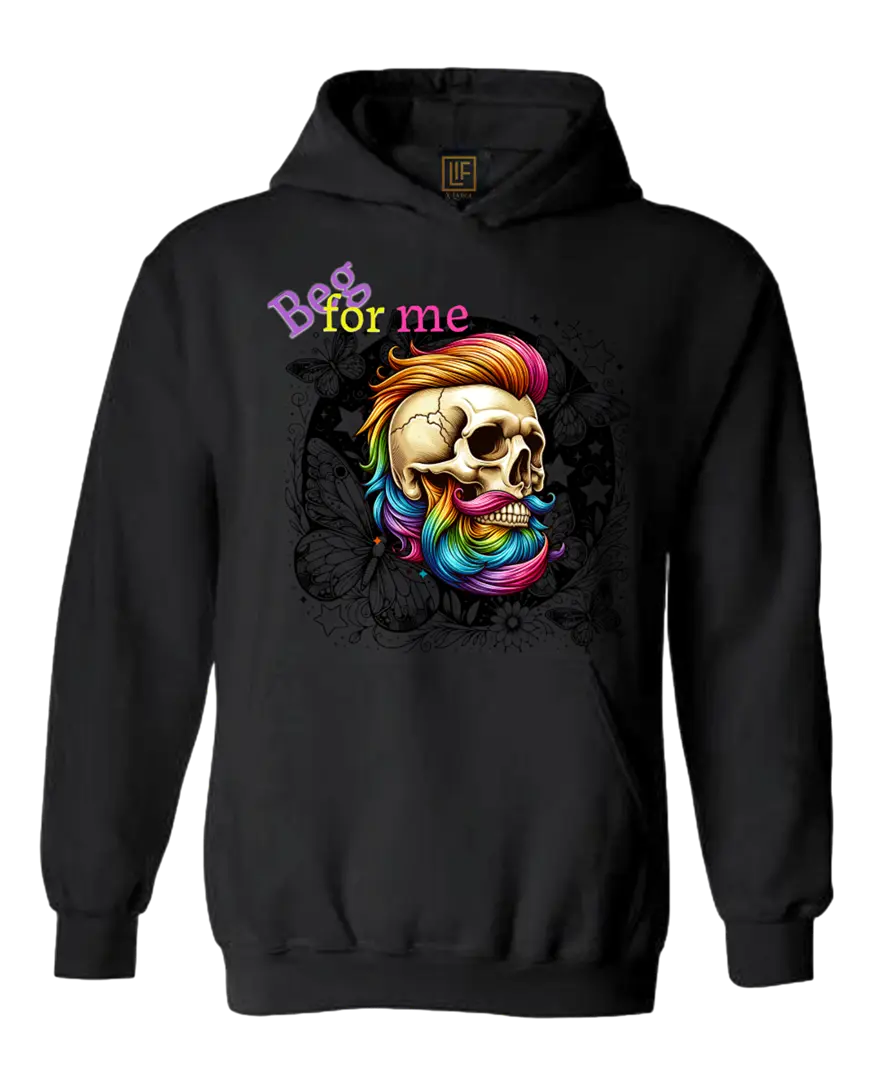 Beg Bearded Hoodie Literary Fantasy