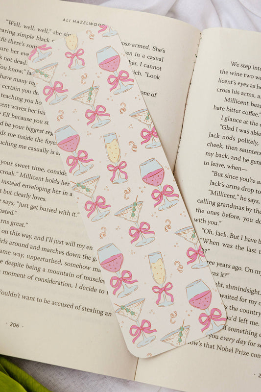 Bookmark - Bows & Bubbly Smitten Booktique