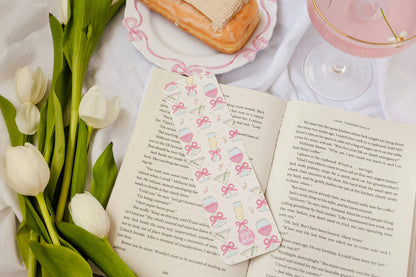 Bookmark - Bows & Bubbly Smitten Booktique