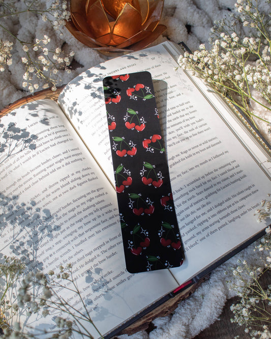 Bookmark - Cherry Hearts Smitten Booktique