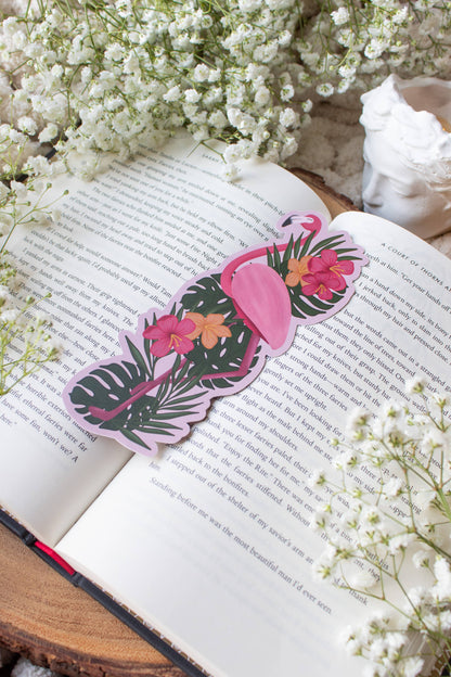 Bookmark - Fabulous Flamingo Smitten Booktique