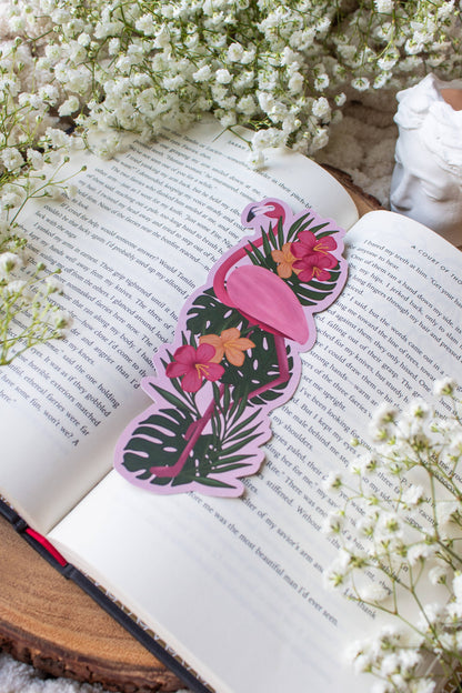 Bookmark - Fabulous Flamingo Smitten Booktique