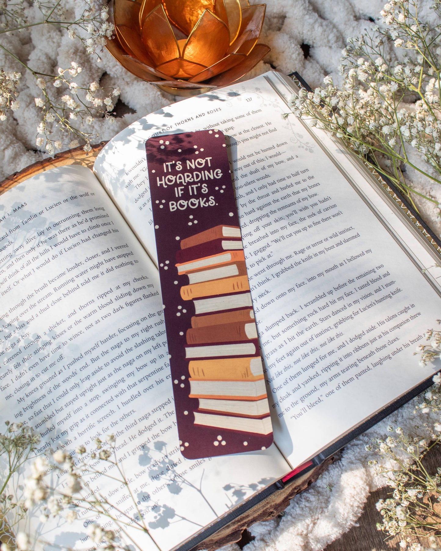 Bookmark - Its Not Hoarding If Its Books Smitten Booktique