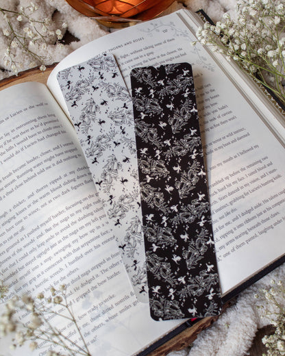 Bookmark - Ivory Swords Smitten Booktique