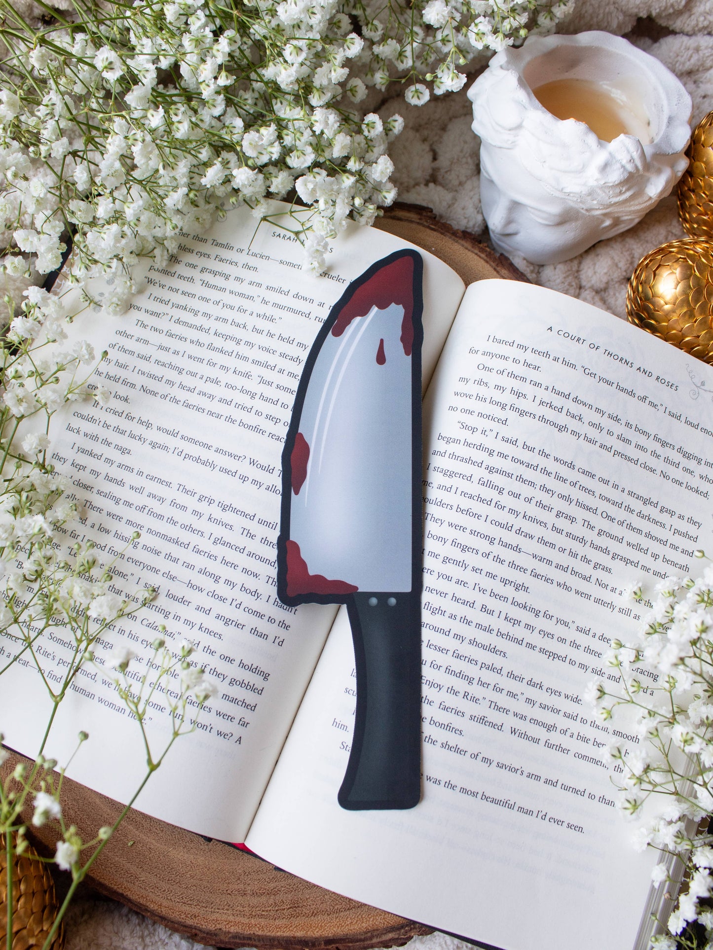 Bookmark - Knife Smitten Booktique