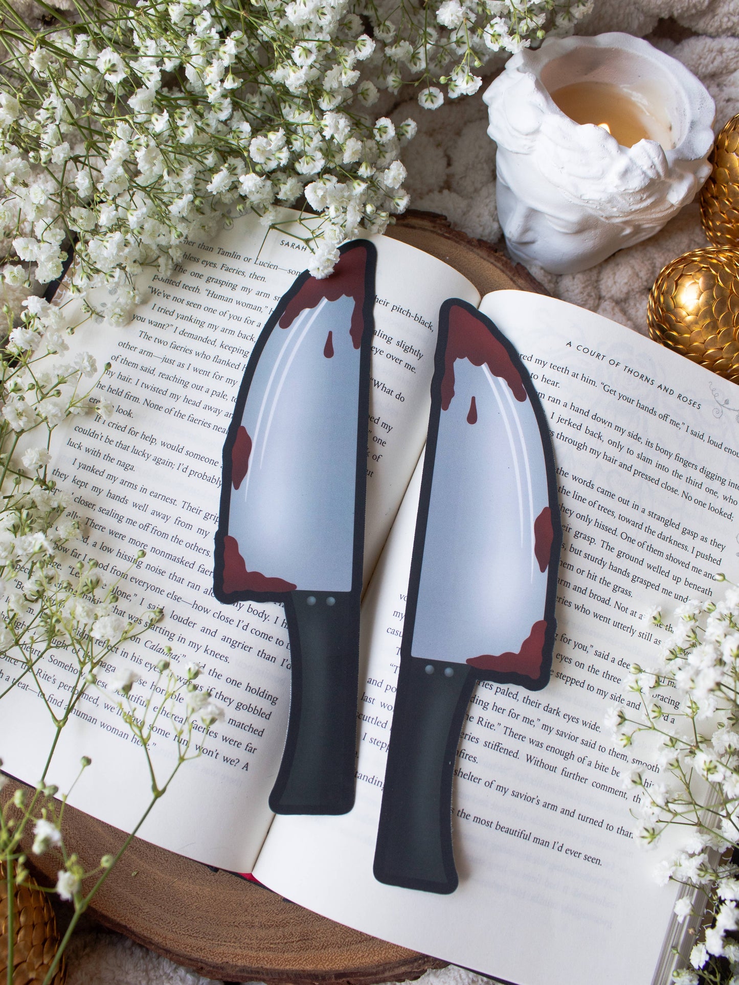 Bookmark - Knife Smitten Booktique