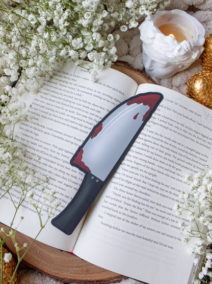Bookmark - Knife Smitten Booktique
