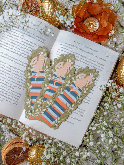 Bookmark - Little Bookstack Dragon Smitten Booktique
