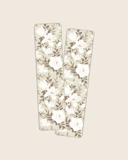 Bookmark - Neutral Magnolias Smitten Booktique