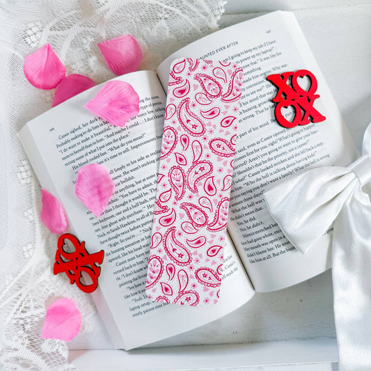 Bookmark - Paisley Romance Smitten Booktique