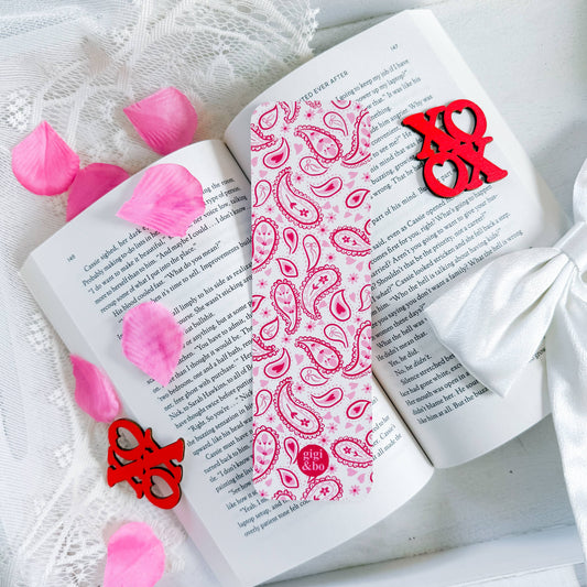 Bookmark - Paisley Romance Smitten Booktique