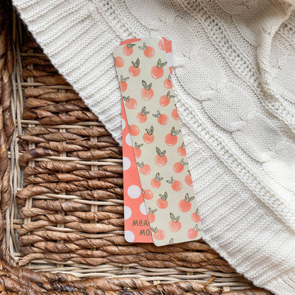 Bookmark - Peachy Polka Dot Smitten Booktique