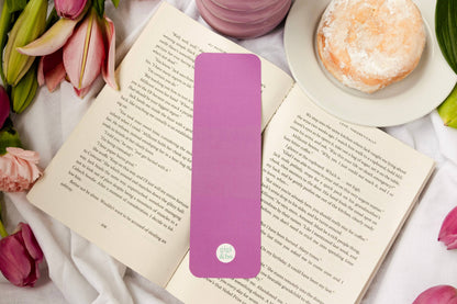Bookmark - Purple Bloom Smitten Booktique