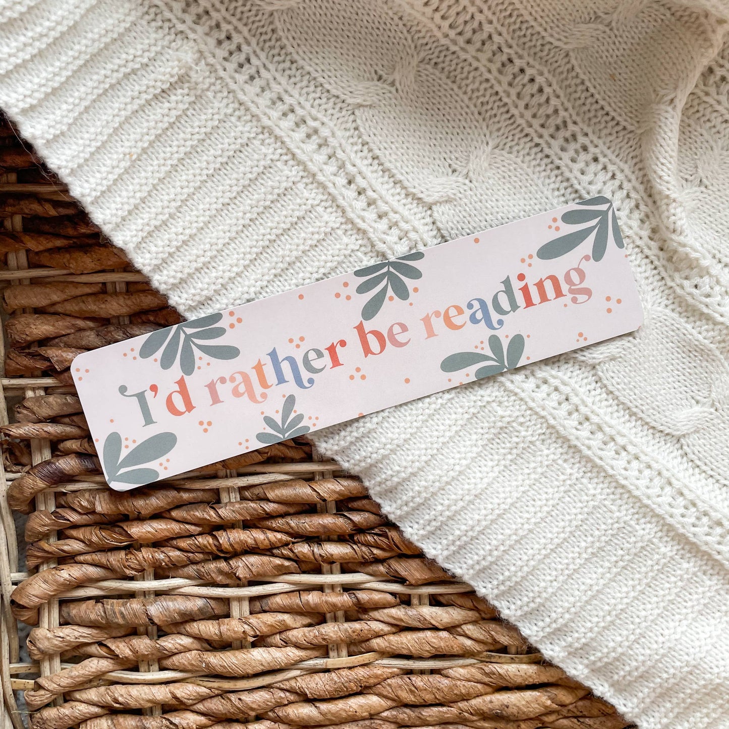 Bookmark - Rather Be Reading Smitten Booktique