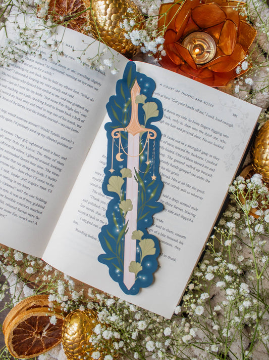 Bookmark - Star Sword Fantasy Smitten Booktique