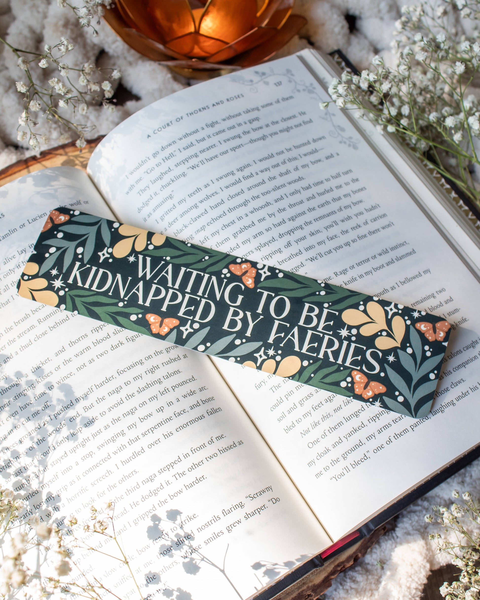 Bookmark - Waiting To Be Kidnapped By Faeries Smitten Booktique