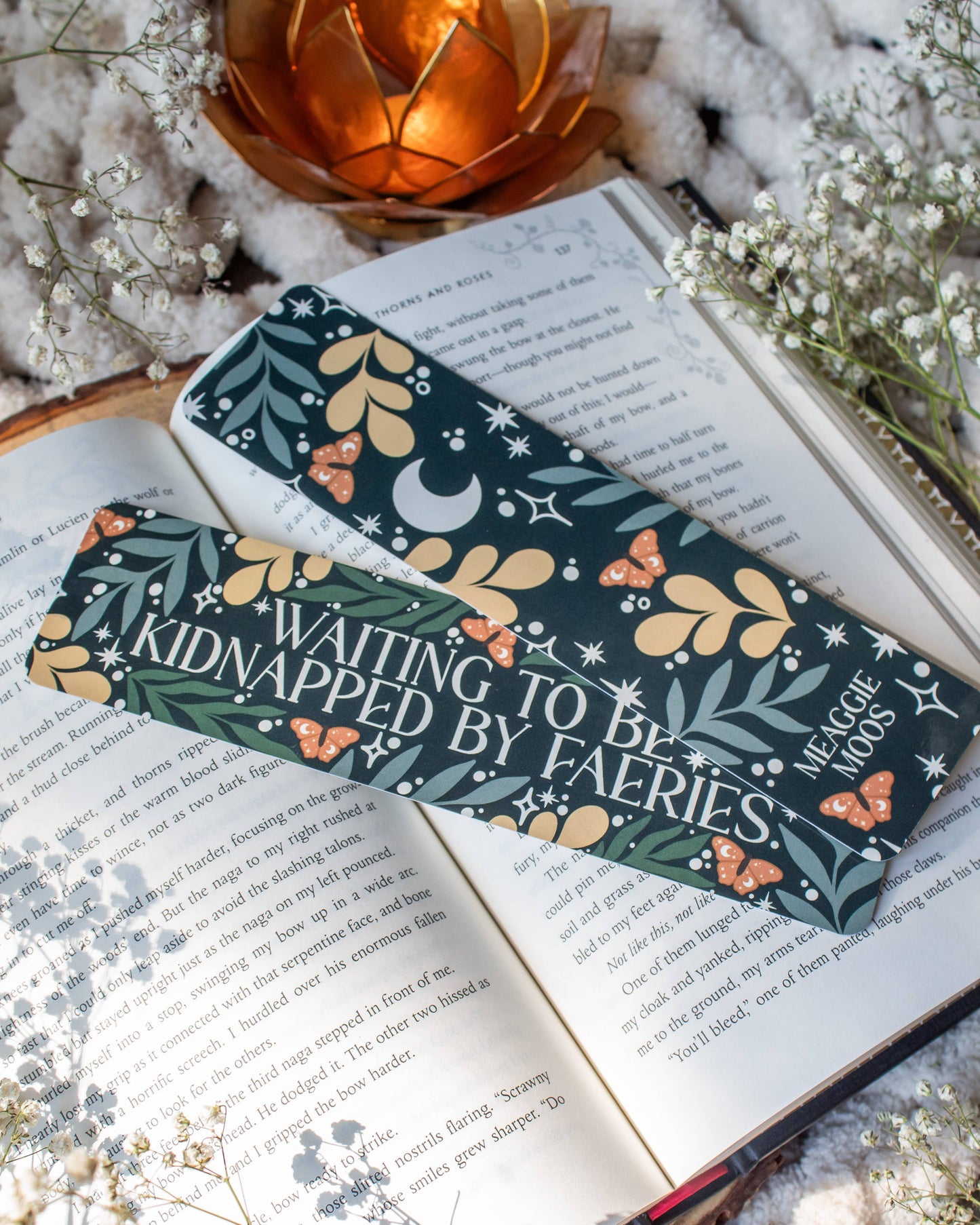 Bookmark - Waiting To Be Kidnapped By Faeries Smitten Booktique