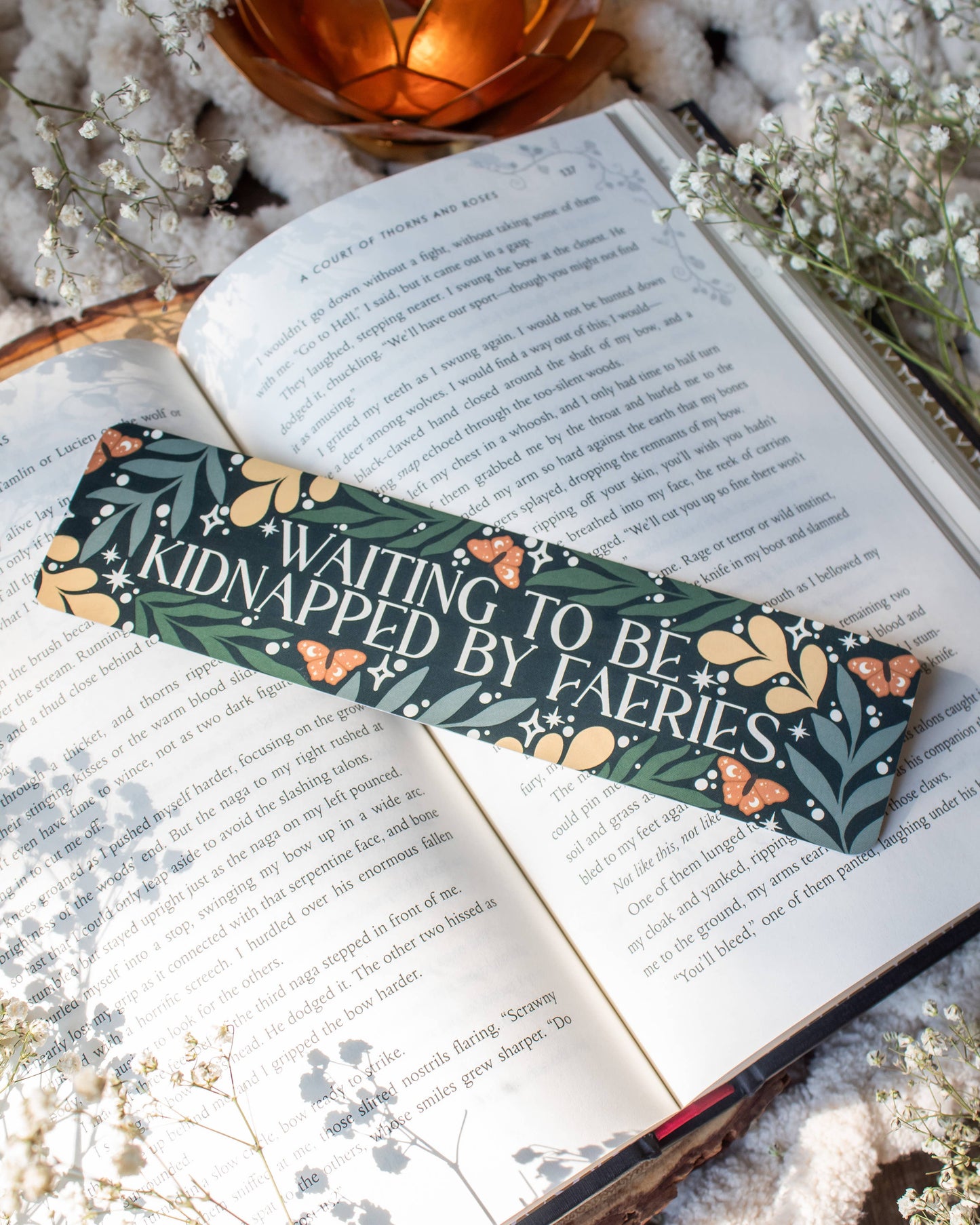 Bookmark - Waiting To Be Kidnapped By Faeries Smitten Booktique