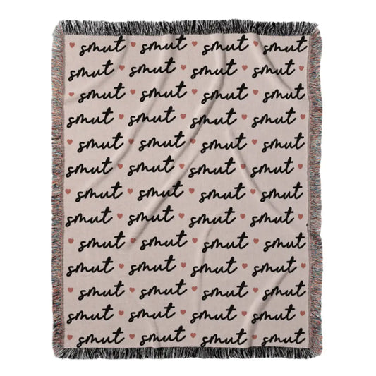 Certified Smut Lover – Woven Blanket Offbeat Opulence