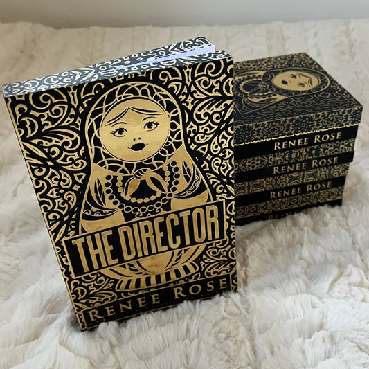 Chicago Bratva Book 1: The Director - Russian Doll Gold Foil Special Edition Paperback Renee Rose® Romance