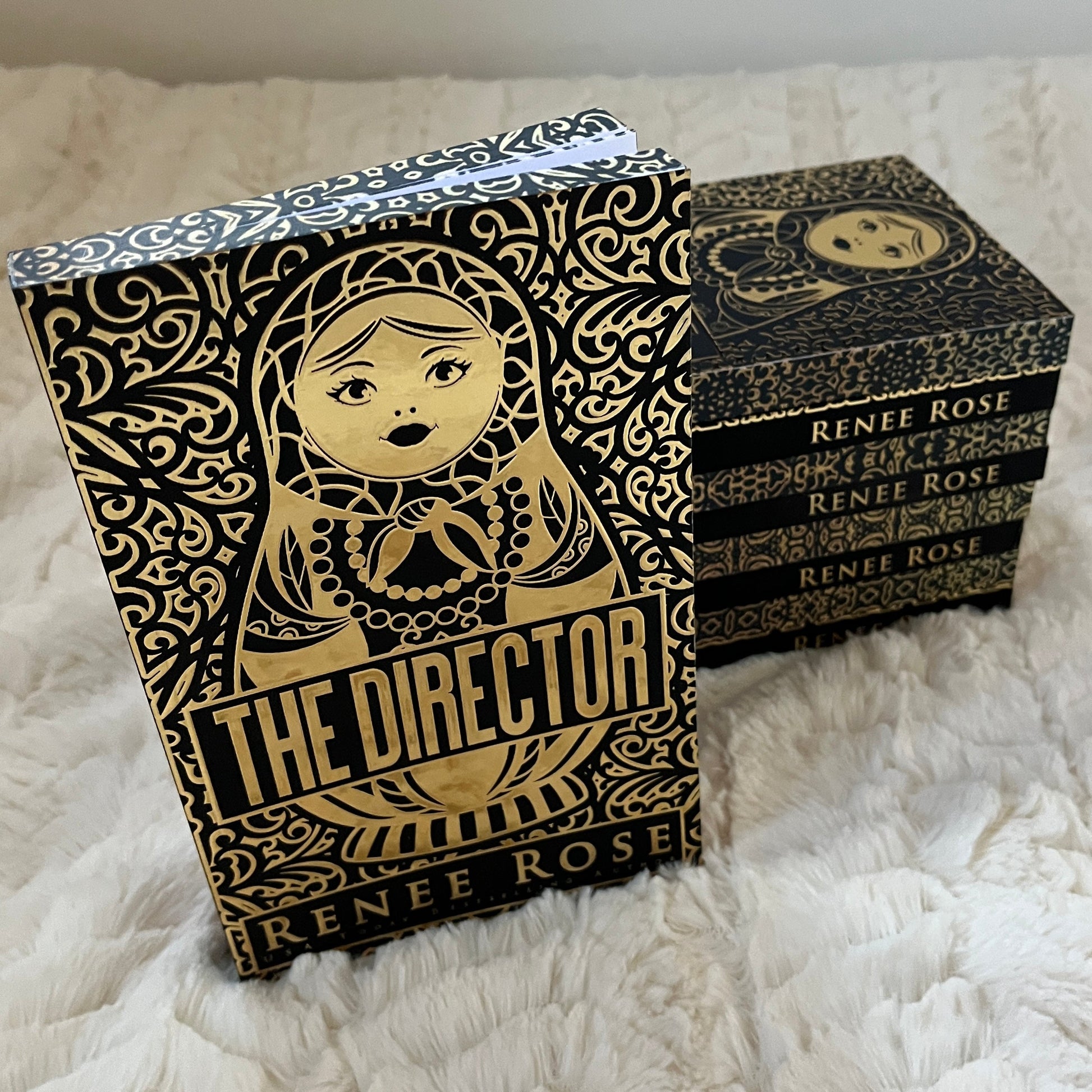 Chicago Bratva Book 1: The Director - Russian Doll Gold Foil Special Edition Paperback Renee Rose® Romance