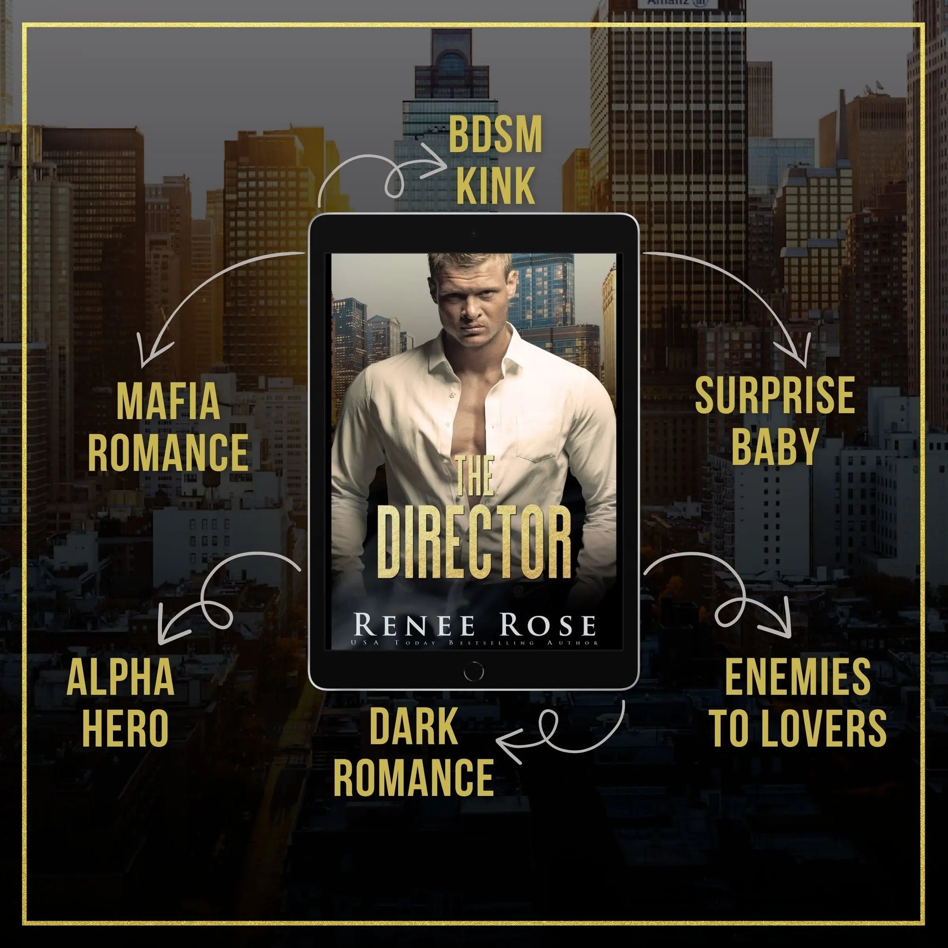 Chicago Bratva Book 1: The Director - Signed Paperback Renee Rose® Romance