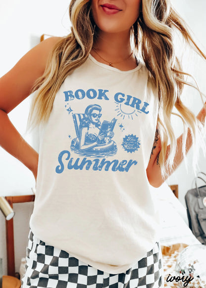 Chloe Vs Tank - Book Girl Summer Tank *8 Colors (S-3X) The Secret Garden Bookery