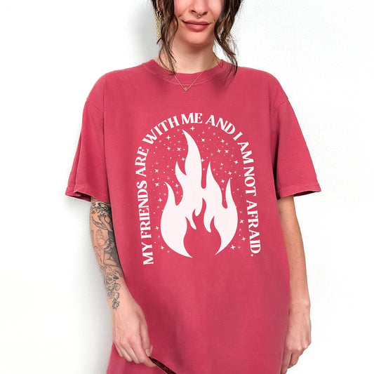 CrescentCatCo - My Friends are With Me Bookish Shirt | Crescent City SJM Merch The Secret Garden Bookery