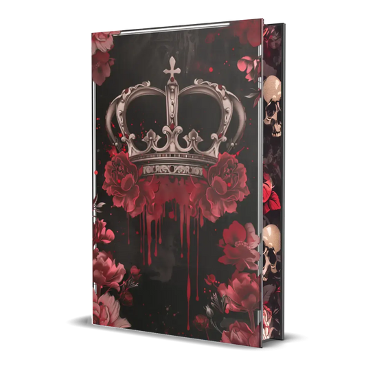 Crowned In Blood Deluxe Edition Hardcover Melissa Cummins