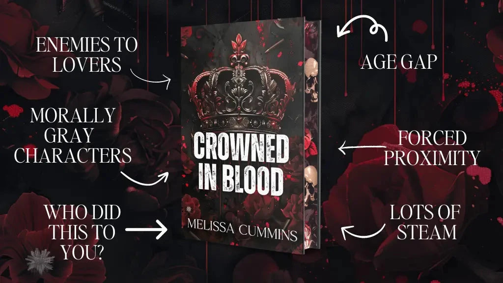 Crowned In Blood Deluxe Edition Hardcover Melissa Cummins