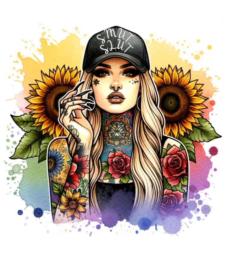 Dark Romance Smut Slut T-Shirt Literary Fantasy