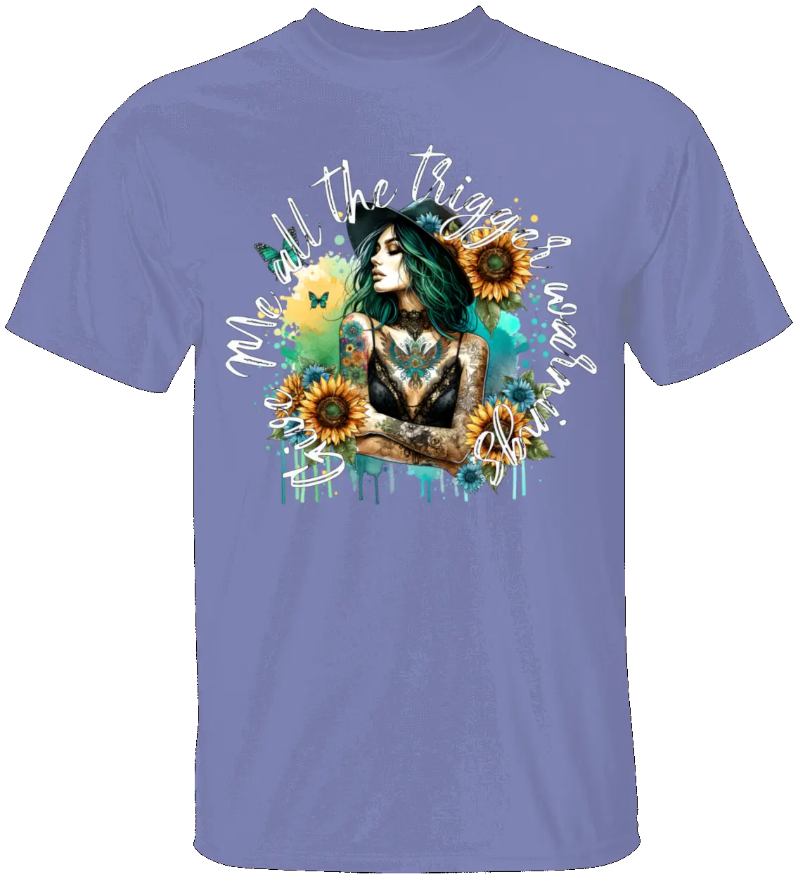 Dark Romance Trigger Warning T-Shirt Literary Fantasy