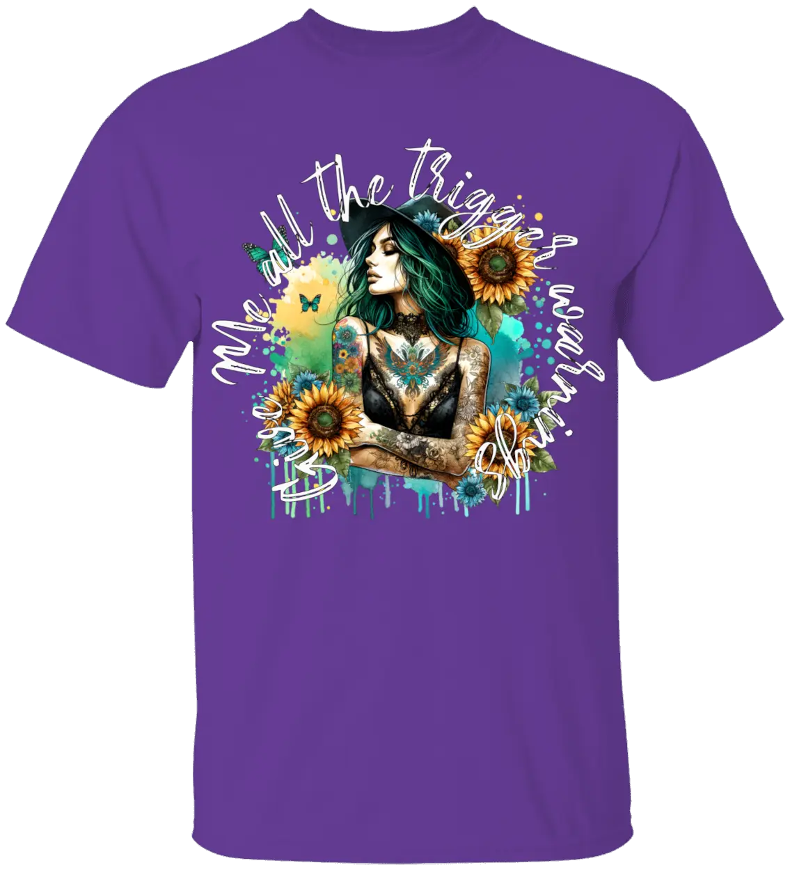 Dark Romance Trigger Warning T-Shirt Literary Fantasy