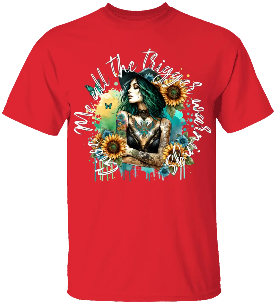 Dark Romance Trigger Warning T-Shirt Literary Fantasy