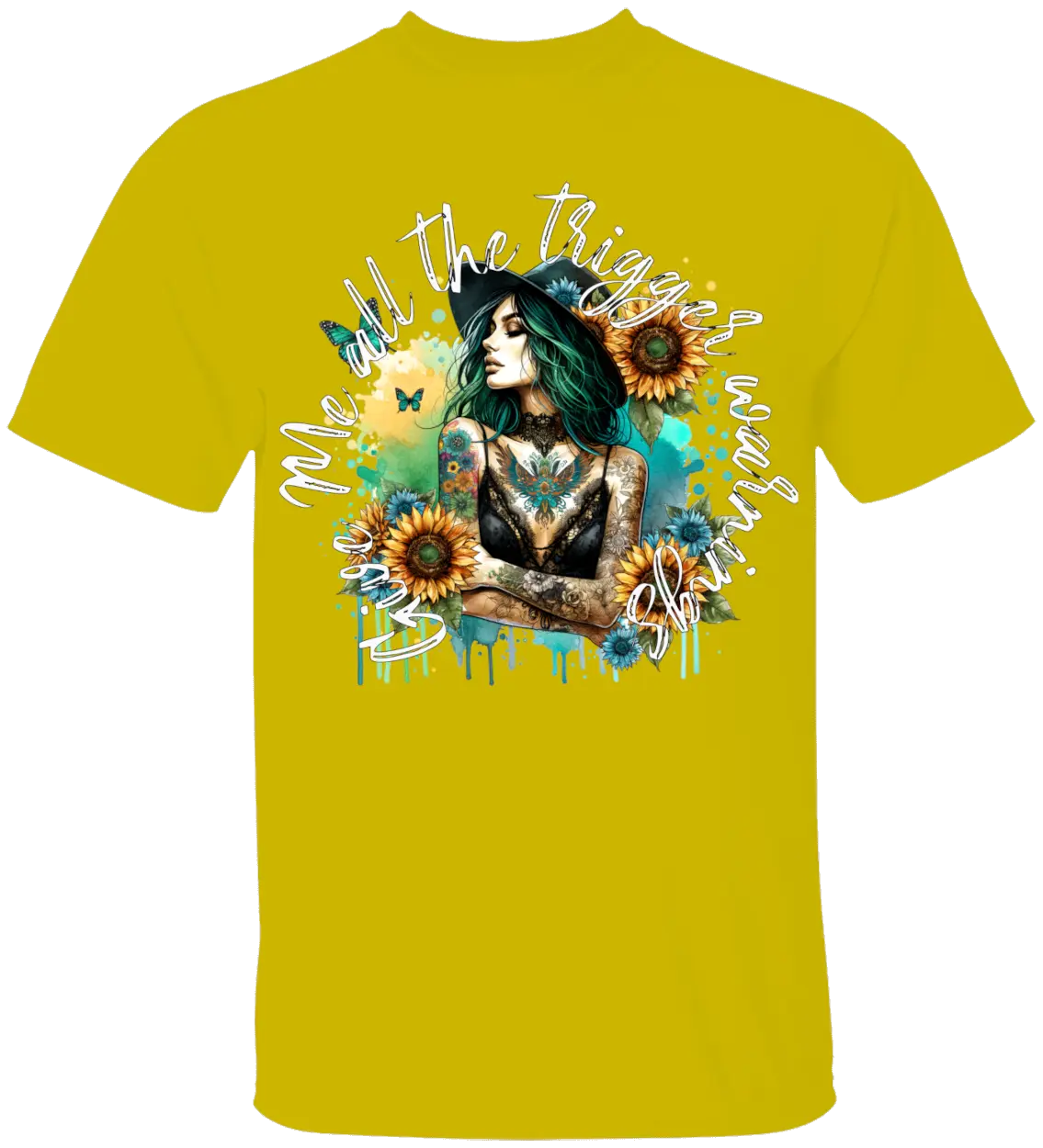 Dark Romance Trigger Warning T-Shirt Literary Fantasy