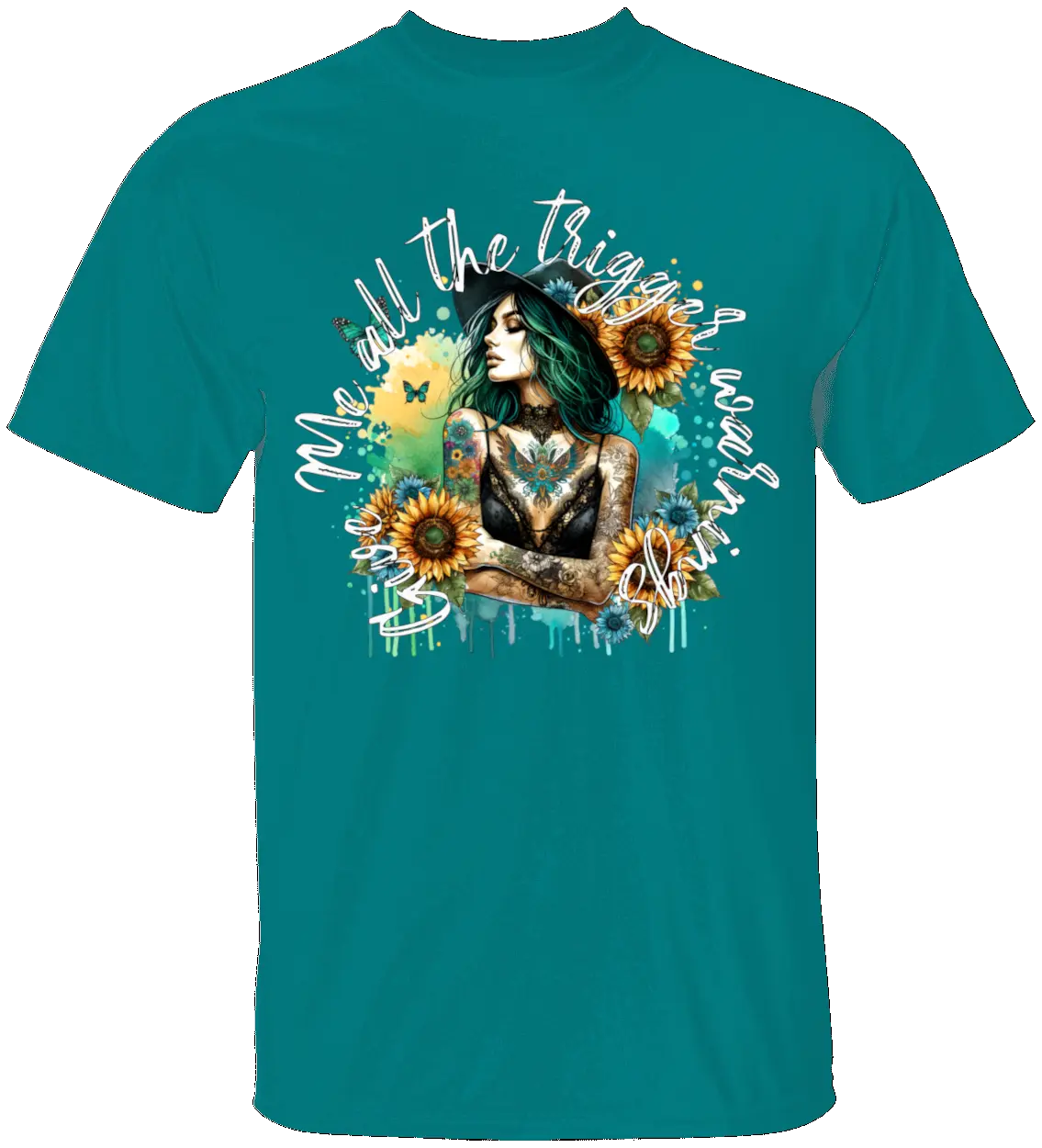 Dark Romance Trigger Warning T-Shirt Literary Fantasy