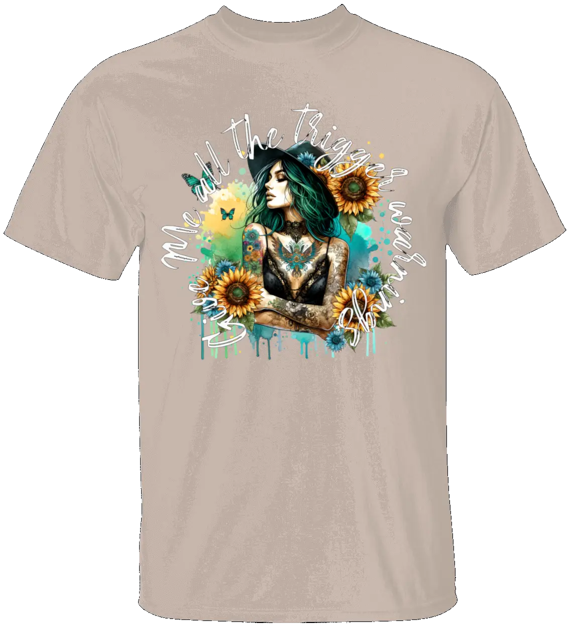 Dark Romance Trigger Warning T-Shirt Literary Fantasy