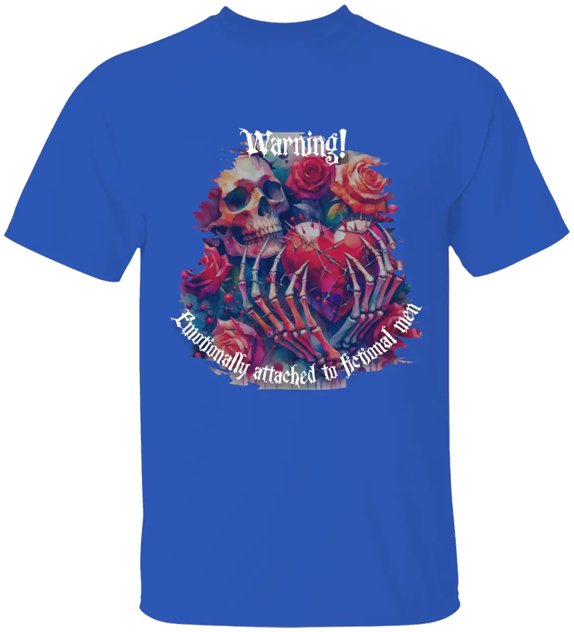 Dark Romance Warning T-Shirt Literary Fantasy